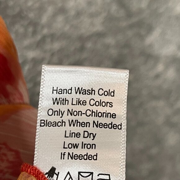 Coldwater Creek Women Floral Fairy Colorful Chiffon Pleated Circle Midi Skirt XL - Picture 12 of 12